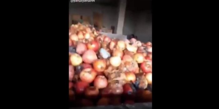 Çürük elmalardan meyve suyu yapılıyor iddiası