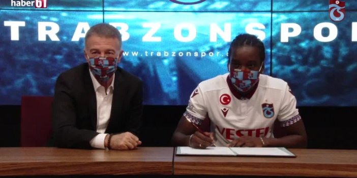 Trabzonspor'da Diabate imzayı attı