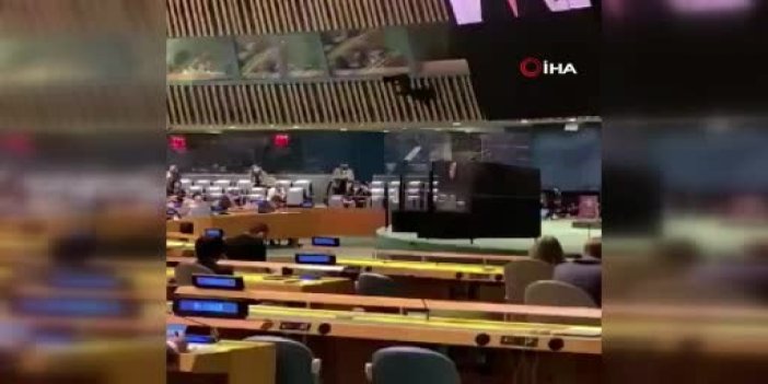 Erdoğan’ın sözleri, BM’de İsrail’in temsilcisine salonu terk ettirdi