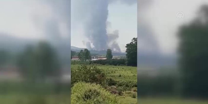 Sakarya'da havai fişek fabrikasında patlama!