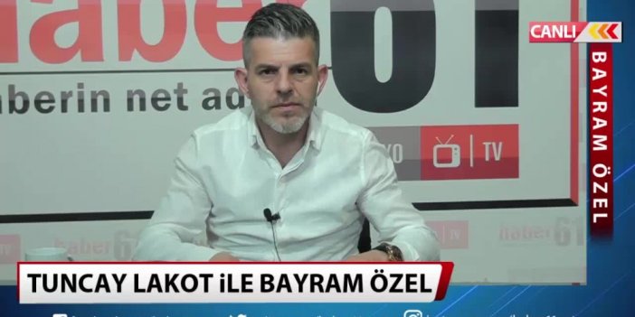 Ahmet Metin Genç Haber61 Bayram Özel yayınına katıldı
