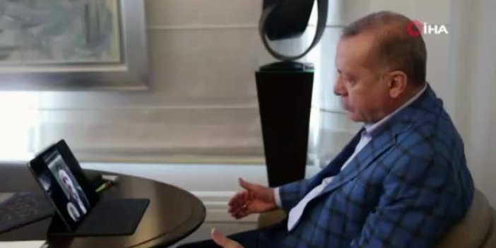 Erdoğan yeni Bakan ile görüştü