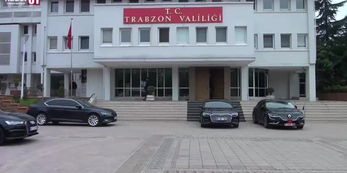 Trabzon Valiliği'nde toplantı başladı