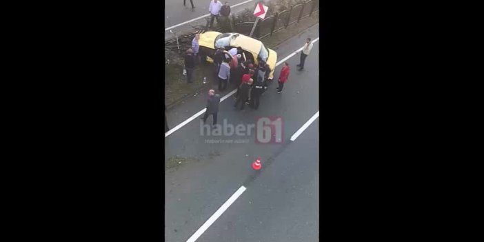 Trabzon'da kaza - 2 kişi yaralandı