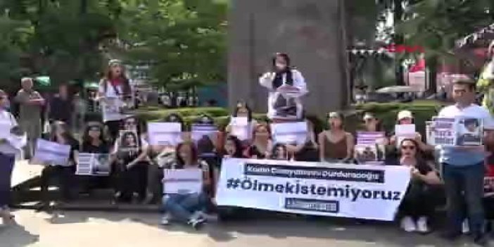 Trabzon’da Emine Bulut cinayetine tepki
