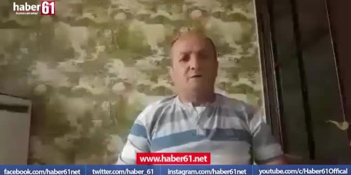 Azerbaycan'da mahsur kalan Trabzonlu şoför yardım istiyor