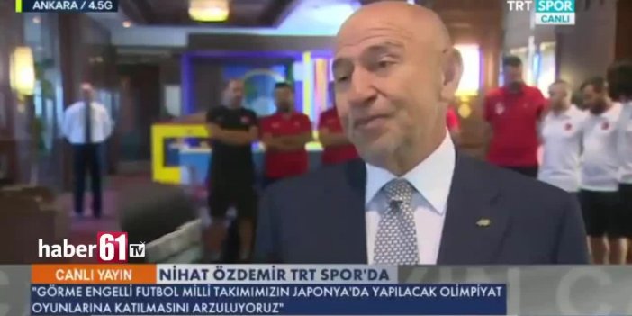 Nihat Özdemir Trabzonsporu unuttu