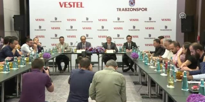 Trabzonspor VESTEL ile sözleşme imzaladı!