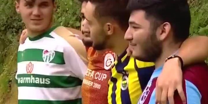 Trabzonspor maçında örnek görüntü
