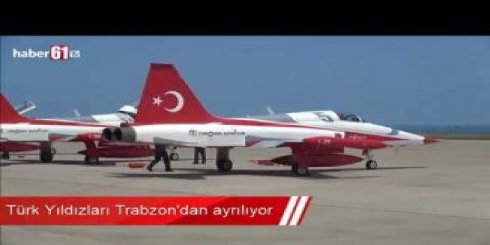 THY Maçka Uçağı Trabzon'da