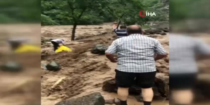 Araklı'da vatandaşlar yaşanan felaketi anlattı