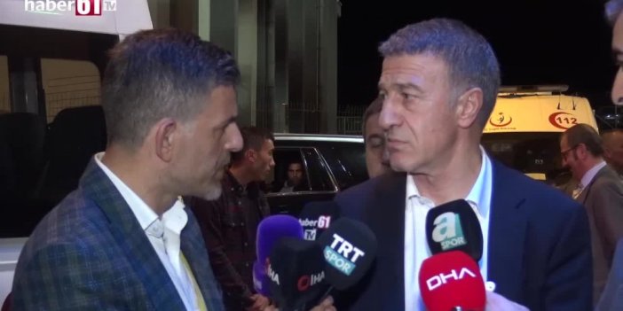 Trabzonspor Başkanı Ağaoğlu'ndan Tolunay Kafkas sorusuna yanıt!