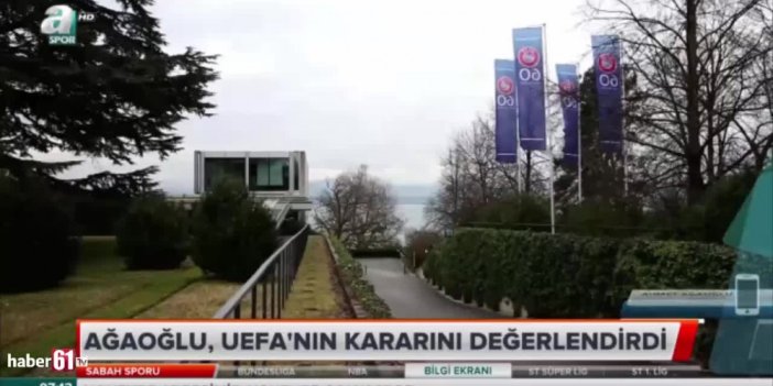 Ahmet Ağaoğlu'ndaN UEFA açıklaması