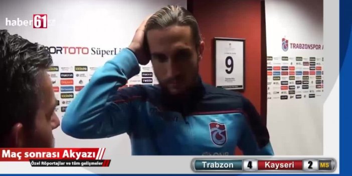 Trabzonsporlu Yusuf Yazıcı'dan transfer sorusuna yanıt!