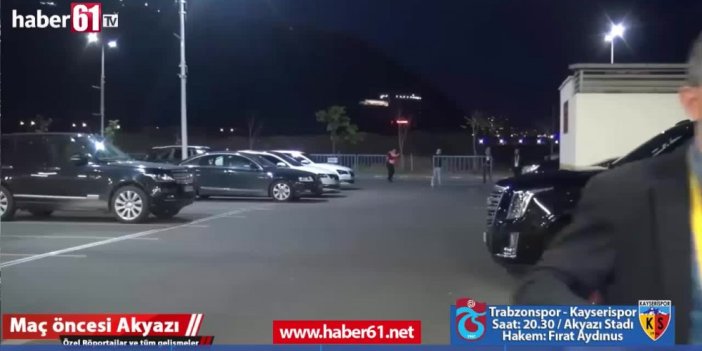 Bayram Bektaş: Trabzonsporlu yıldızı izlemeye geldiler