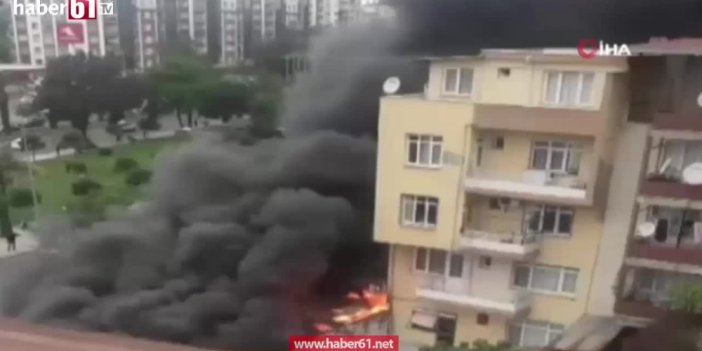 İzmir’de yangın dehşeti
