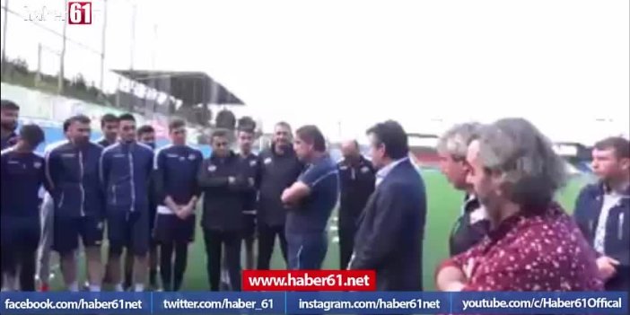 Ünal Karaman'dan Hekimoğlu Trabzon takımına tebrik ziyareti
