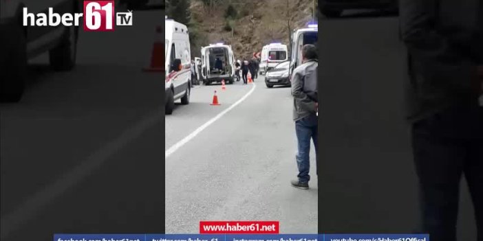 Ovit Dağı yolunda minibüs devrildi: 1'i ağır 16 kişi yaralı