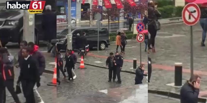 Trabzon'da Polis yaşlı adama böyle yardım etti