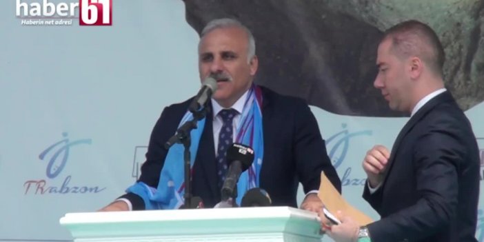 Zorluoğlu Ankara'da Trabzon Günleri'nde konuştu