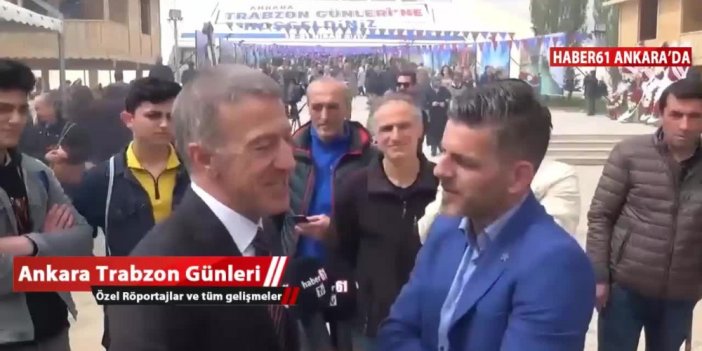 Ahmet Ağaoğlu Ankara'da Haber61'e konuştu