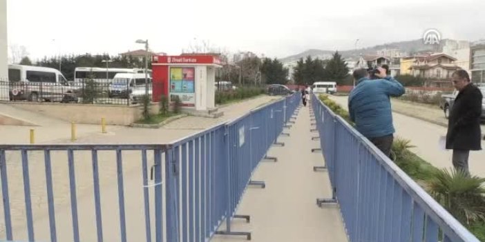 Trabzon'da oy sandıkları Seçim Kuruluna gelmeye başladı