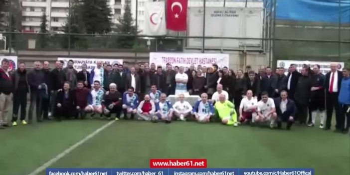 Trabzon Fatih Devlet Hastanesi Halı Saha Turnuvası başladı!
