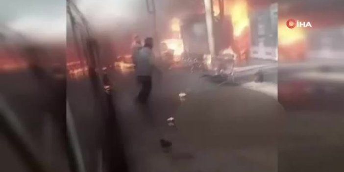 Mısır’da tren istasyonunda yangın: 20 ölü