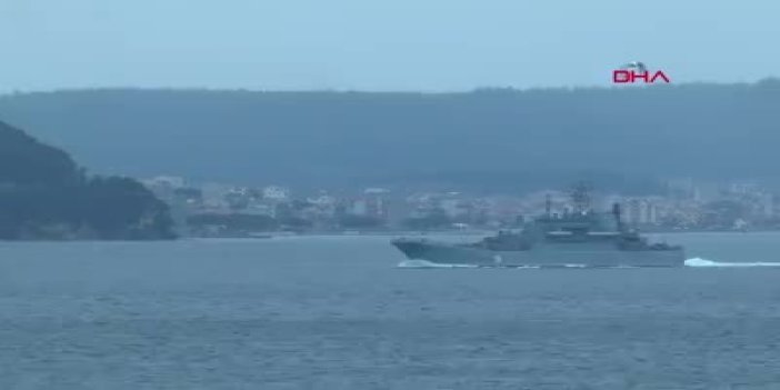 Rus Savaş Gemileri Çanakkale Boğazı’ndan Geçti