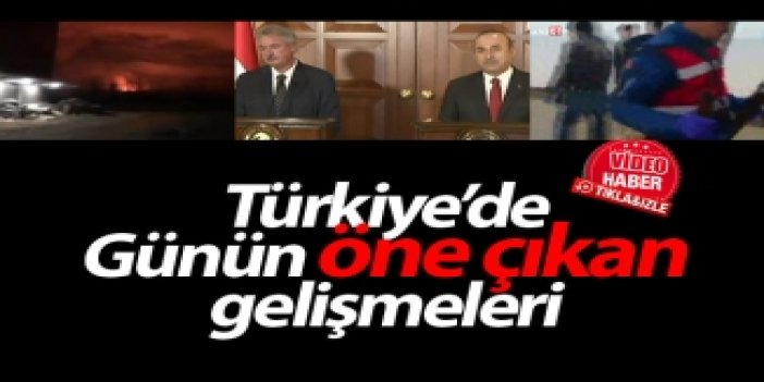 Türkiye'de günün öne çıkan gelişmeleri - 14.01.2019