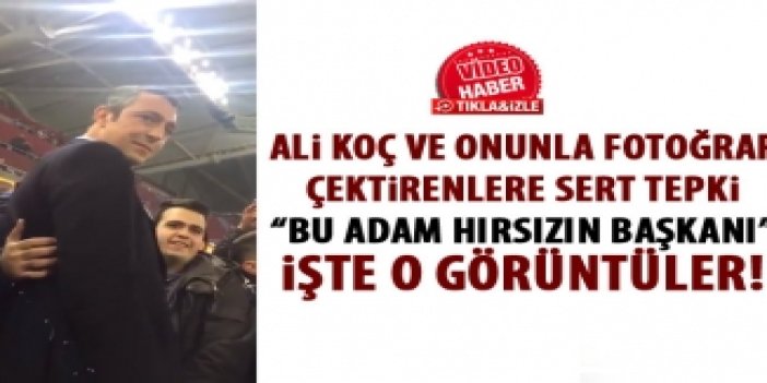 Trabzonspor tribününden Ali Koç'a tepki