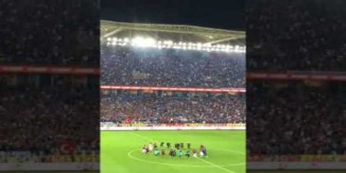 Trabzonspor Galatasaray maçı sonunda kolbastı şov
