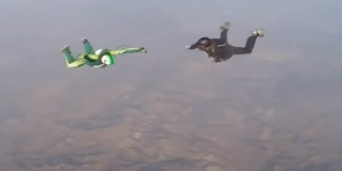 7 bin 620 metre yükseklikten paraşütsüz atladı