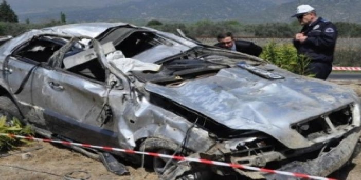 Konya’da otomobil takla attı 1 kişi öldü