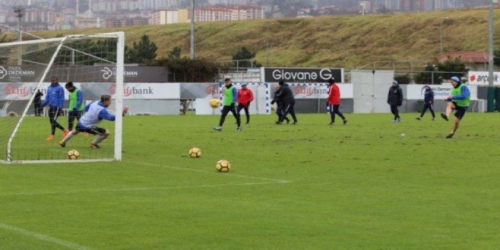 Trabzonspor Kucka ve Hubocan Penaltı çekişti