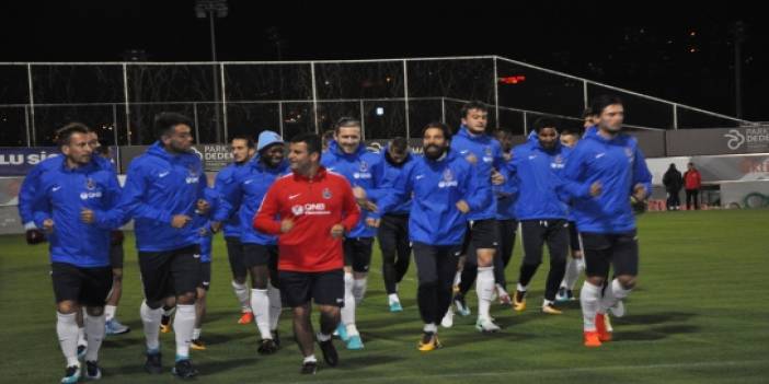 Trabzonspor, Sivasspor maçı hazırlıklarına başladı