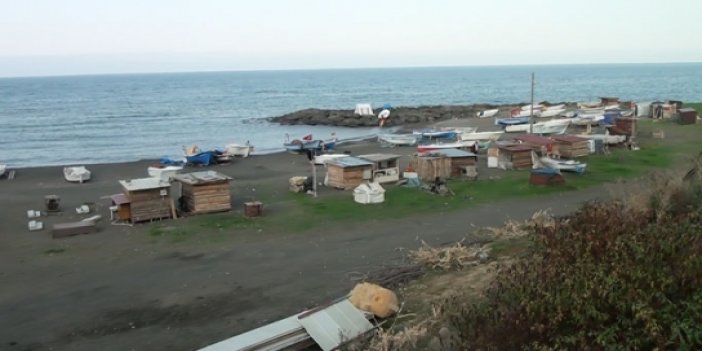 Trabzon'da balıkçıların liman isteği
