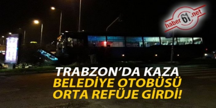 Trabzon'da kaza