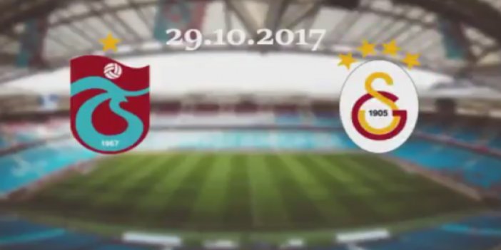 Trabzonspor - Galatasaray maçında hava nasıl olacak