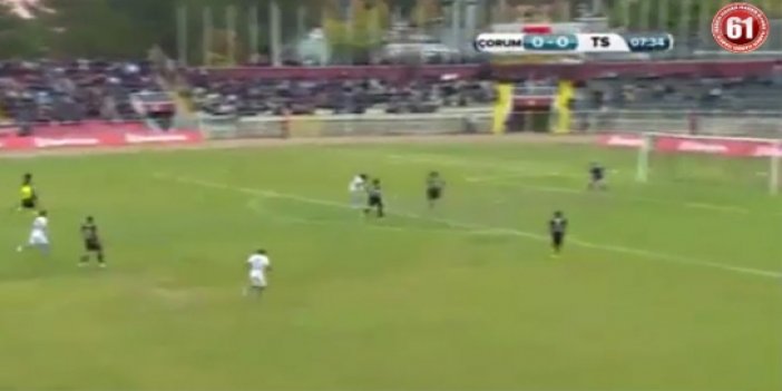 Çorum BLD :0  - Trabzonspor :1 Gol Rodallega