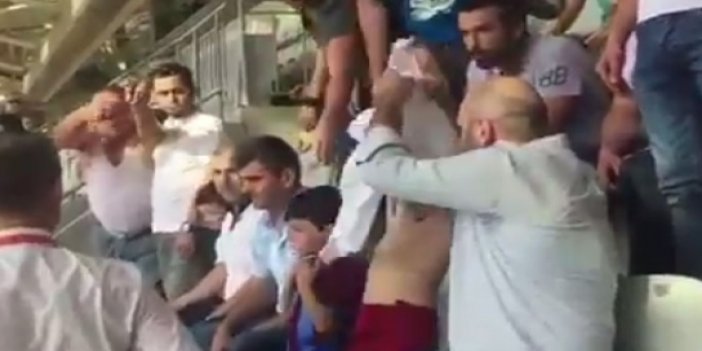 Başakşehir Trabzonspor maçında skandal görüntü: Çocukların...
