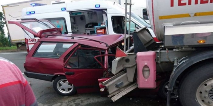 Sürmene’de Trafik Kazası 2 Ölü