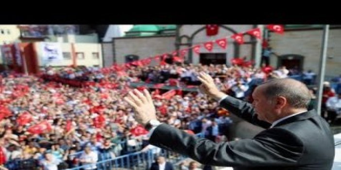 Cumhurbaşkanı Erdoğan Beşikdüzü'nde konuştu