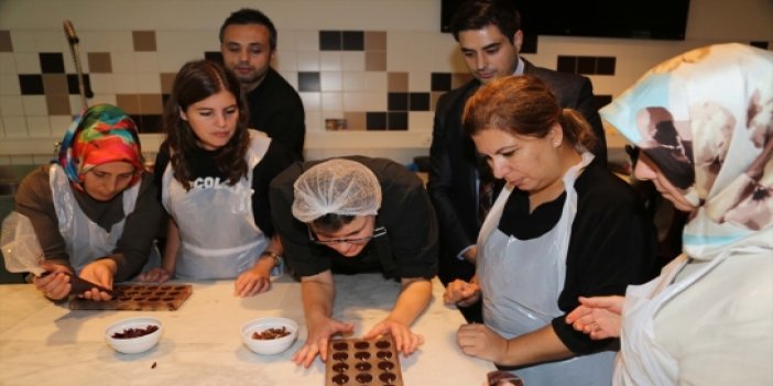Karadenizli kadınlar çikolatanın başkentinde eğitim alıyor