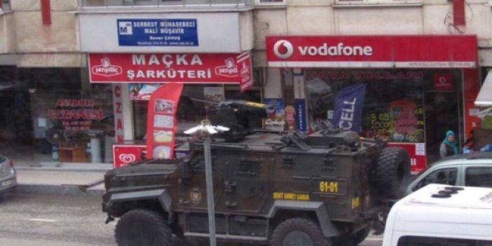 Trabzon'da teröristlerle sıcak temas