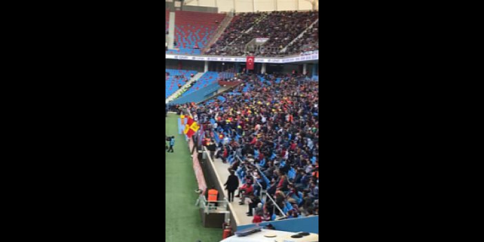 Trabzonspor-Kayserispor maçında 38. dakika