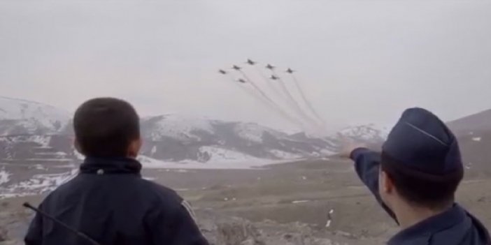 Türk Hava Kuvvetleri'nden 23 Nisan videosu