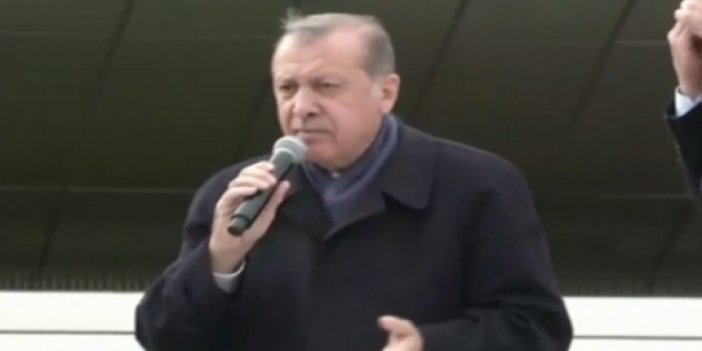 Cumhurbaşkanı Erdoğan Esenboğa Havalimanında konuştu