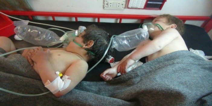Suriye İdlib'de kimyasal katliam!