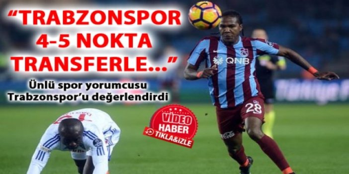 Ömer Üründül Trabzonspor'u yorumladı